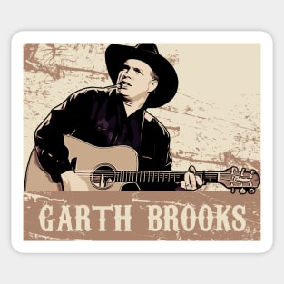 Garth Brooks Sticker